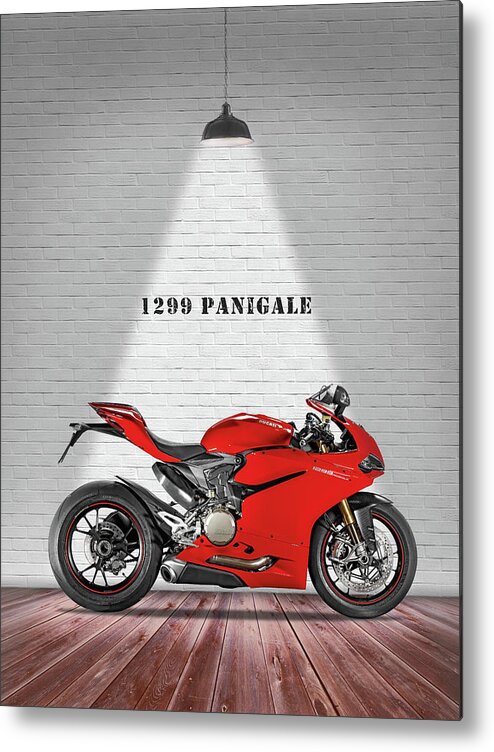 Ducati Panigale. Ducati 1299 Metal Print featuring the photograph Ducati 1299 Panigale by Mark Rogan