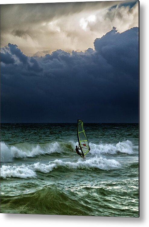 People Metal Print featuring the photograph El Surfero by F. Antolín Hernández