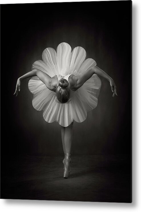 Performance Metal Print featuring the photograph Floral Ballet by Ross Oscar