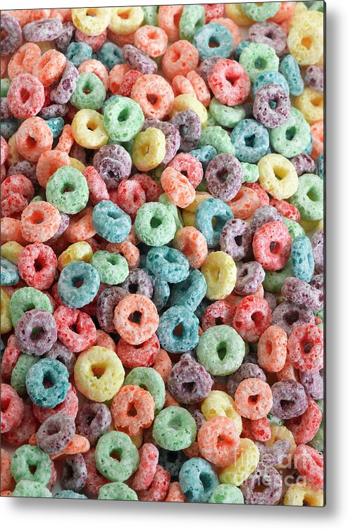 Breakfast Metal Print featuring the photograph Fruit Cereal by Adshooter