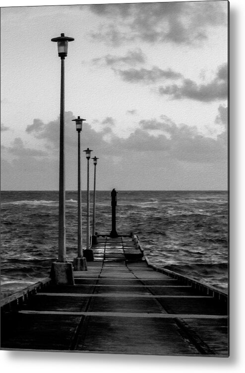 Jetty Metal Print featuring the photograph Jetty by Stuart Manning