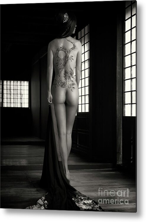 Digital Art non-nude ASIAN MODEL WHITE TIGER female photo pic