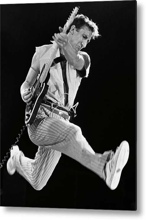 Rock Music Metal Print featuring the photograph Pete Townshend Of The Who by George Rose
