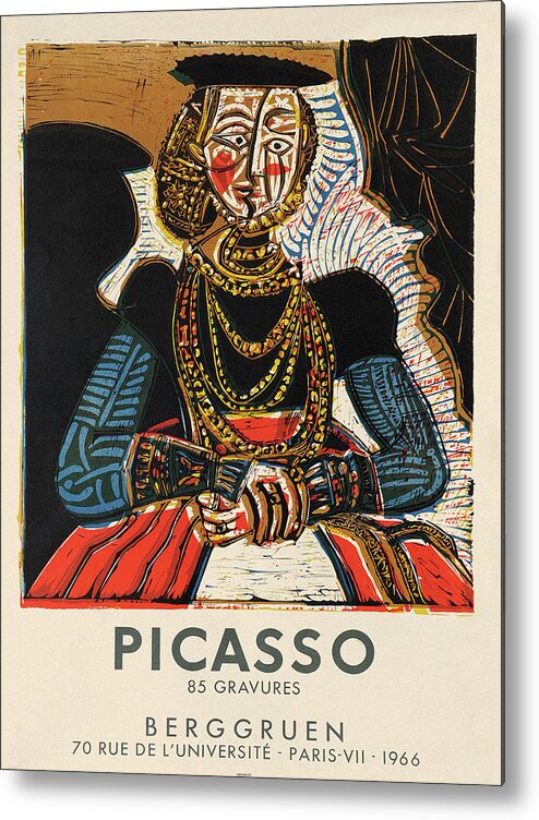 Picasso Metal Print featuring the photograph Picasso 15 by Andrew Fare