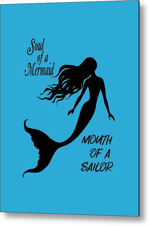 Mermaid Metal Print featuring the photograph Soul of a Mermaid by Robert Wilder Jr