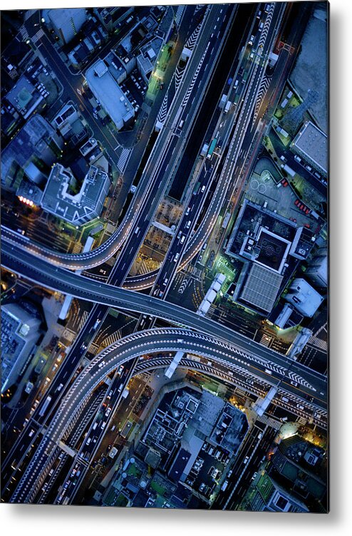 Outdoors Metal Print featuring the photograph Tokyo Sky Expressway by Michael H