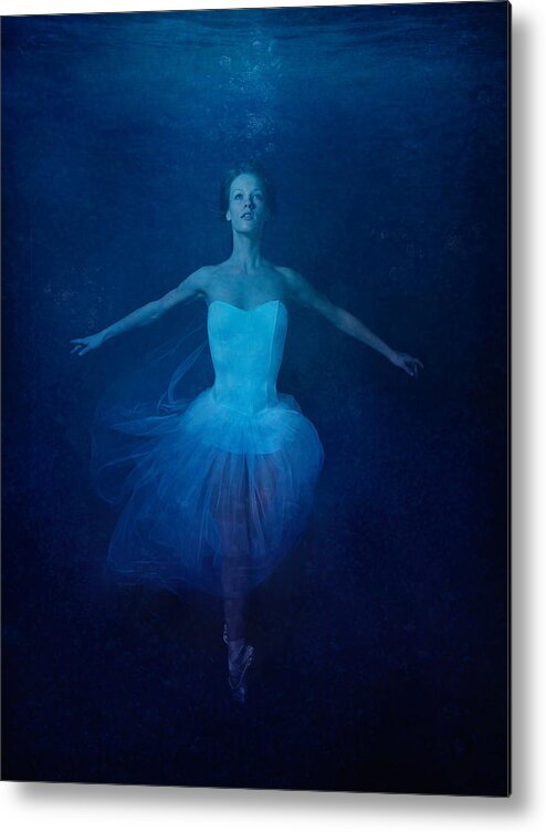 Water Metal Print featuring the photograph Waterplay Ballet 3 by Miriana