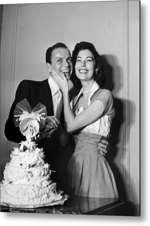 Singer Metal Print featuring the photograph Wedded Bliss by Hulton Archive