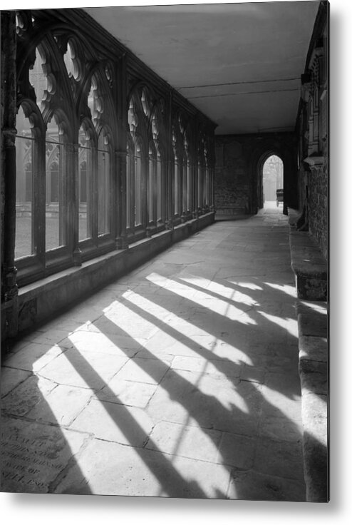 Arch Metal Print featuring the photograph Windsor Cloisters by Fox Photos