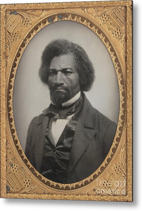 1856 Metal Print featuring the photograph Frederick Douglass #1 by Granger