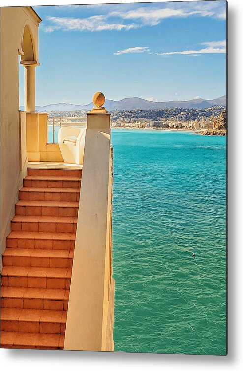 Stairway Metal Print featuring the photograph Stairway to Heaven by Andrea Whitaker