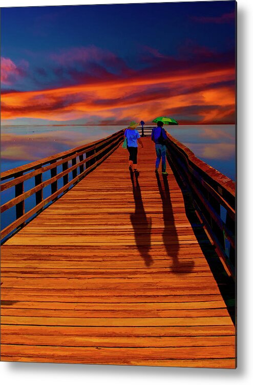 Photography Metal Print featuring the photograph Old Friends #2 by Paul Wear