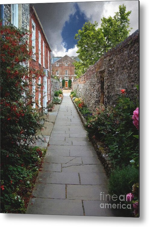 Chichester Metal Print featuring the photograph A Chichester Path by Brian Watt