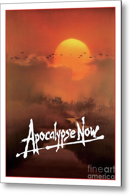 Apocalypse Now Metal Print featuring the mixed media Apocalypse Now 1979 by KulturArts Studio