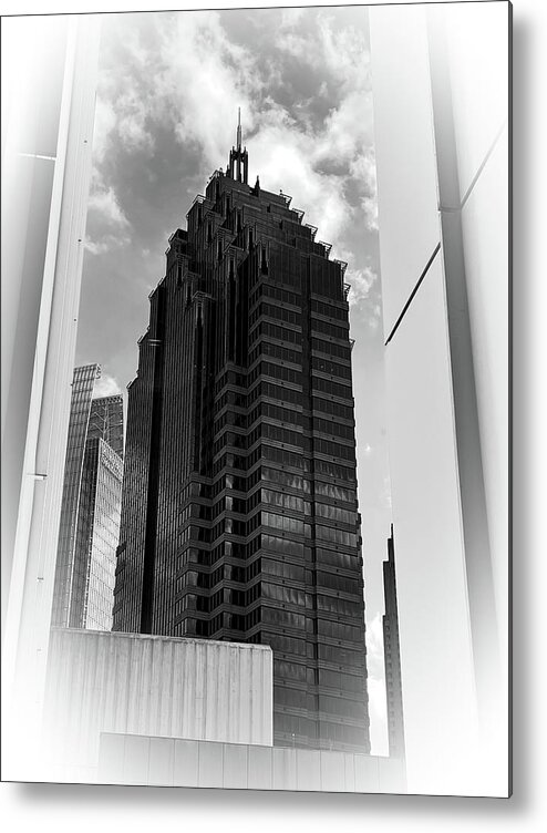 Architechture Metal Print featuring the photograph Atlanta Architechture by George Taylor