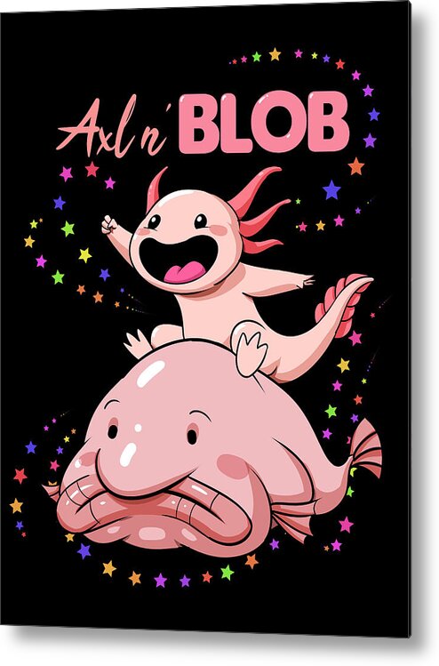 Cute Axolotl Gift Ideas' Poster, picture, metal print, paint by TW