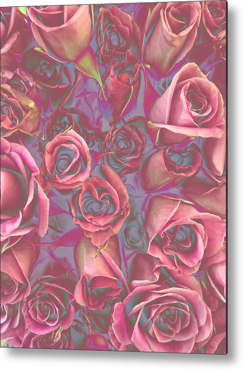 Flower Metal Print featuring the photograph Ballroom dance by Nicole March