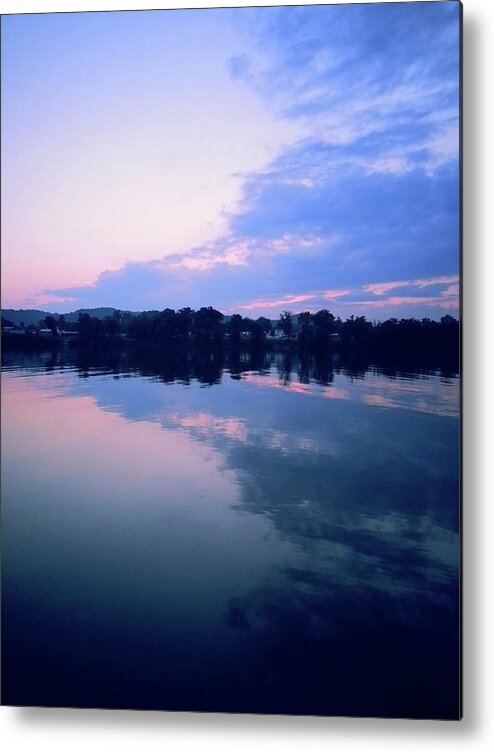 Sunset Metal Print featuring the photograph Bang the Drum Slowly by Fred Larucci