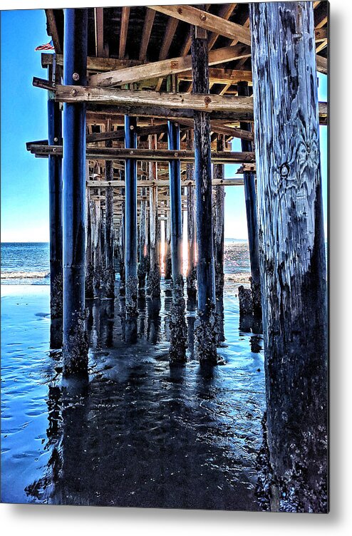 Pier Metal Print featuring the photograph California Pier by David Zumsteg