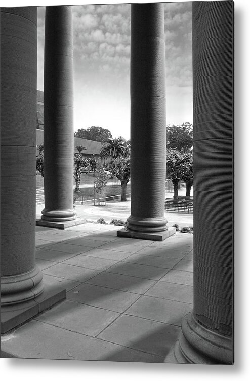 Columns Metal Print featuring the photograph Columns 6 by Mike McGlothlen