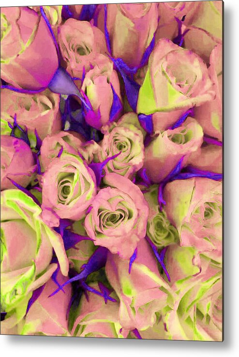 Flower Metal Print featuring the photograph Dance with me by Nicole March
