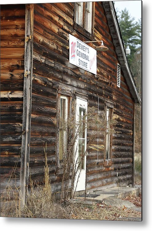Deweys General Store Metal Print featuring the photograph Dewey's General Store by Cathy Lindsey