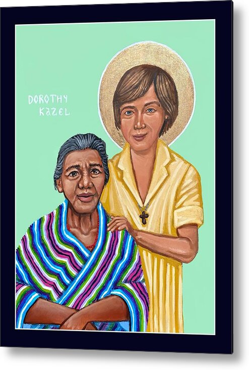  Metal Print featuring the painting Dorothy Kazel by Kelly Latimore