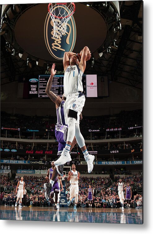 Nba Pro Basketball Metal Print featuring the photograph Justin Anderson by Glenn James