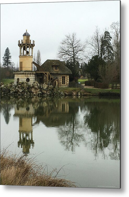Marie Antoinette Metal Print featuring the photograph Maries Lighthouse Versailles by Roxy Rich
