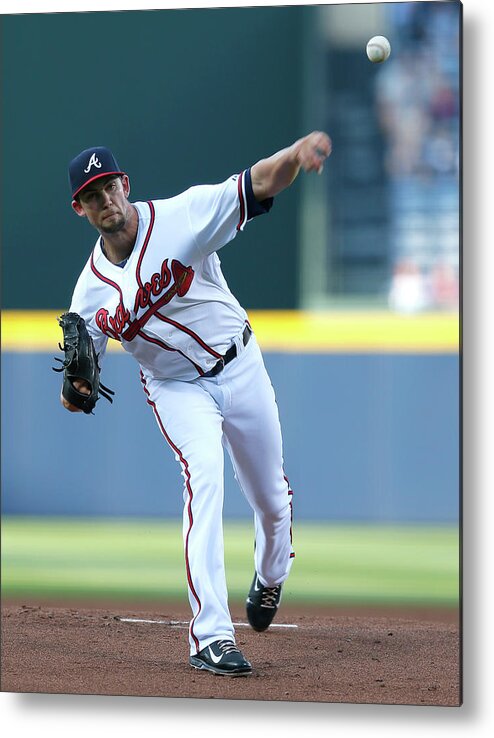 Atlanta Metal Print featuring the photograph Mike Minor by Kevin C. Cox