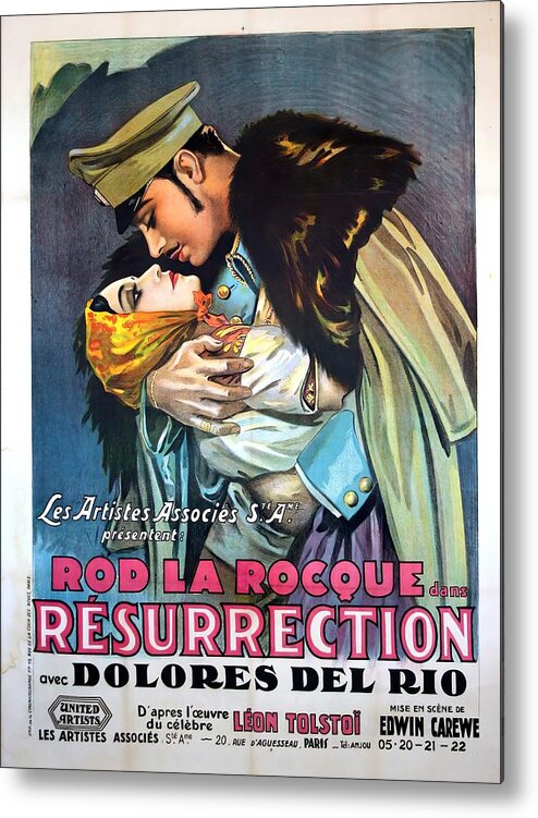 Resurrection Metal Print featuring the mixed media ''Resurrection'', 1927 by Movie World Posters