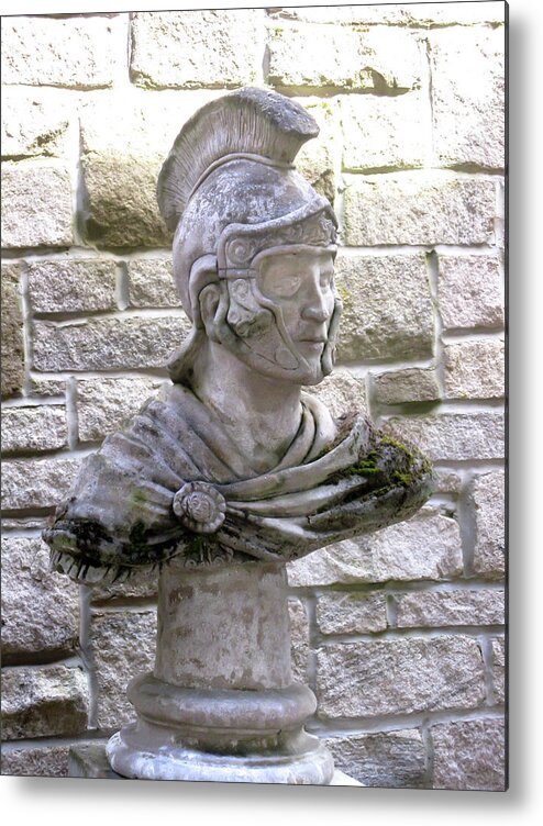 Roman Metal Print featuring the painting Roman Centurion by Tom Conway