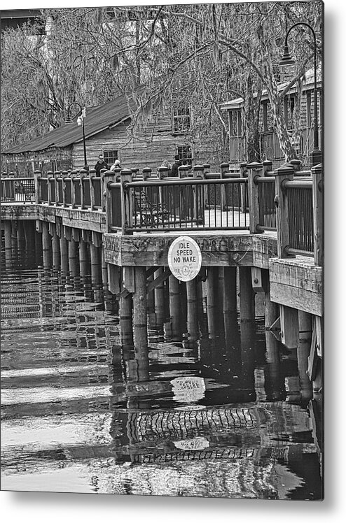 Water Metal Print featuring the photograph Rustic Charm by Linda Brown