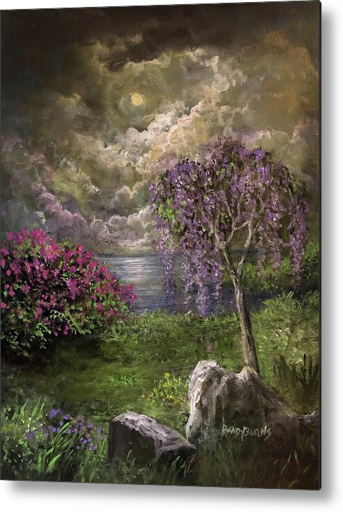 God Metal Print featuring the painting Seek His Presence by Rand Burns