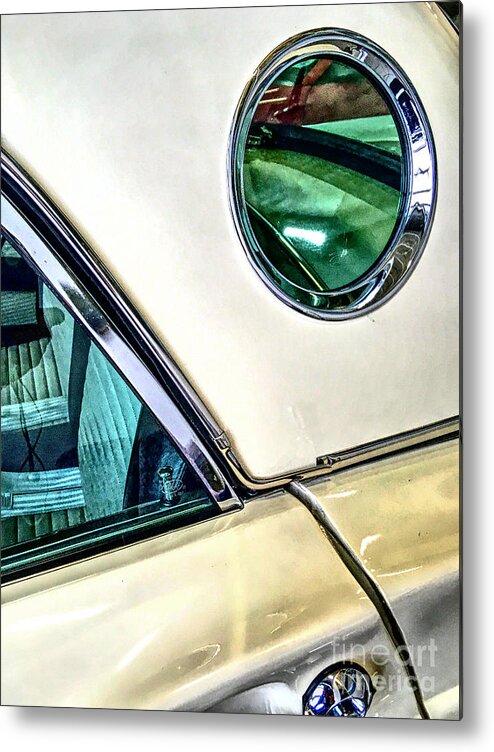 Ford Metal Print featuring the digital art Side Window With Style by Phil Perkins