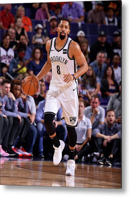 Spencer Dinwiddie Metal Print featuring the photograph Spencer Dinwiddie by Barry Gossage