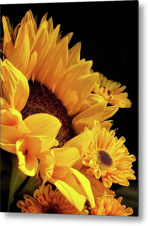 Sunflower Metal Print featuring the photograph Sunflower Bouquet by Steph Gabler