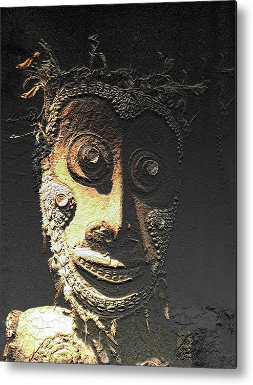 Totem Metal Print featuring the photograph Teahead Totem VII by Char Szabo-Perricelli