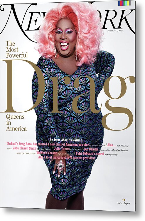 Celebrity Metal Print featuring the photograph The Most Powerful Drag Queens In America, Latrice Royale by Martin Schoeller