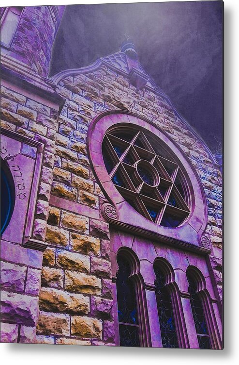 Temple Metal Print featuring the photograph The Temple by Eileen Backman