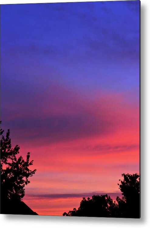 This Morning Metal Print featuring the photograph This Morning 5 by Cyryn Fyrcyd