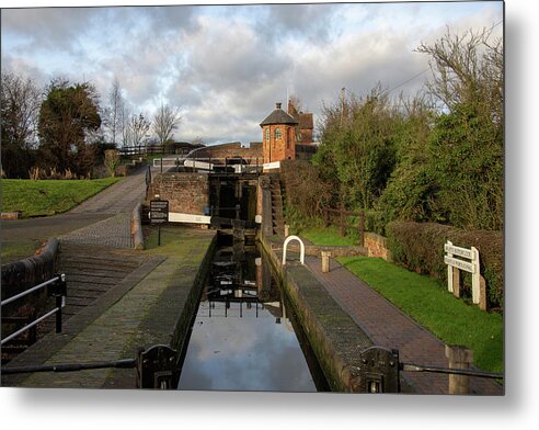 Bratch Metal Print featuring the photograph Bratch Locks landscape by Steev Stamford