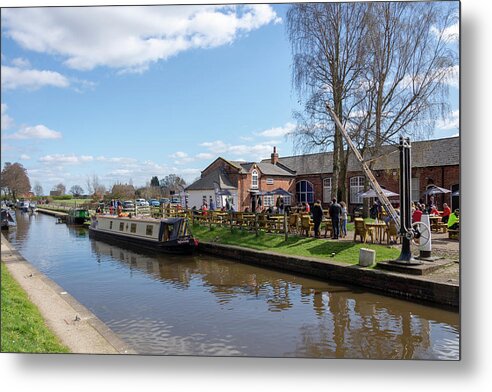Fradley Metal Print featuring the photograph Fradley for lunch by Steev Stamford