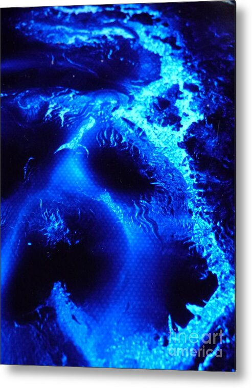 Blue Metal Print featuring the photograph Blue by Jane Ford