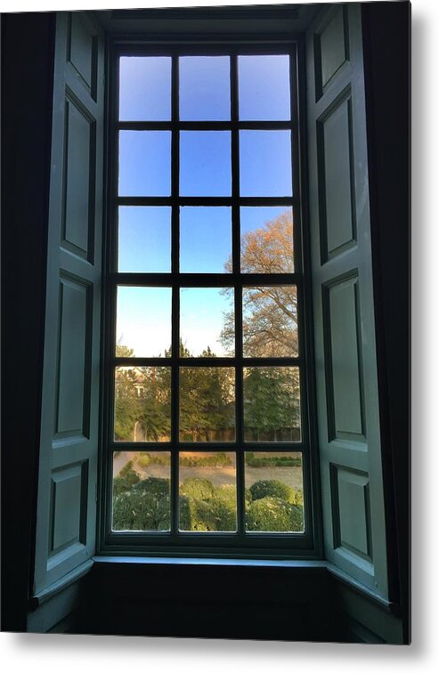 Window Metal Print featuring the photograph Kenmore House by Pat Moore