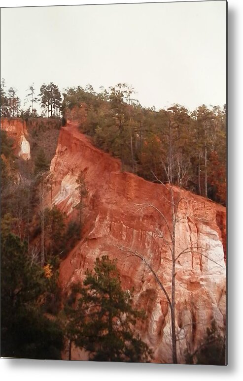 Scenic Little Grand Canyon Rim Landscape Photo Metal Print featuring the photograph Colorful Canyon Rim by Belinda Lee