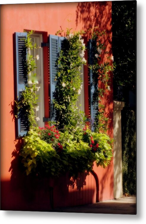 Charleston Metal Print featuring the photograph Come To My Window by Karen Wiles