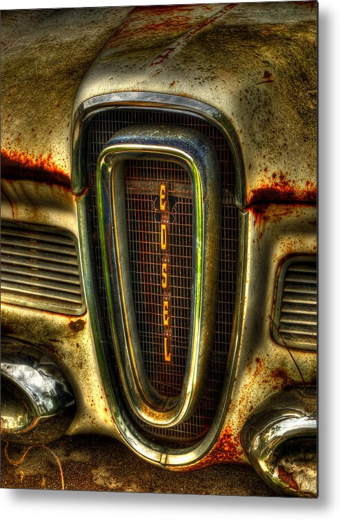 Edsel Metal Print featuring the photograph Edsel As Is by Thomas Young