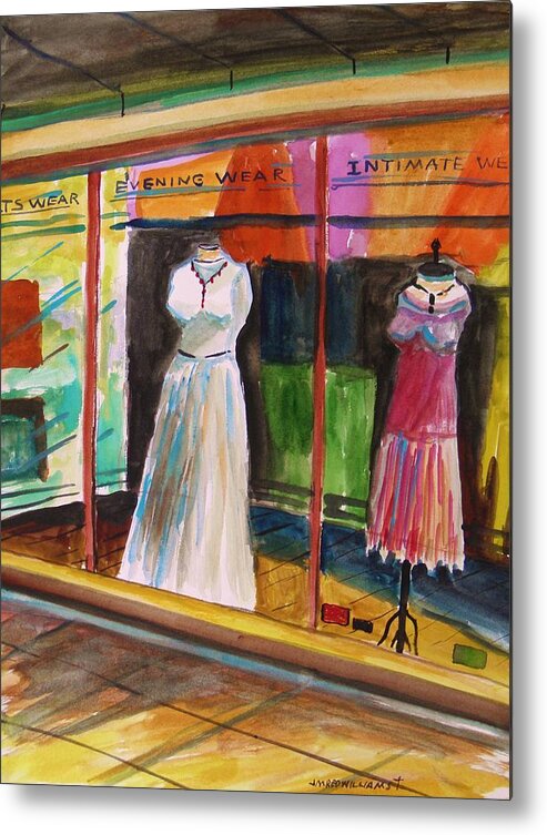 Evening Wear Metal Print featuring the painting Evening Wear by John Williams