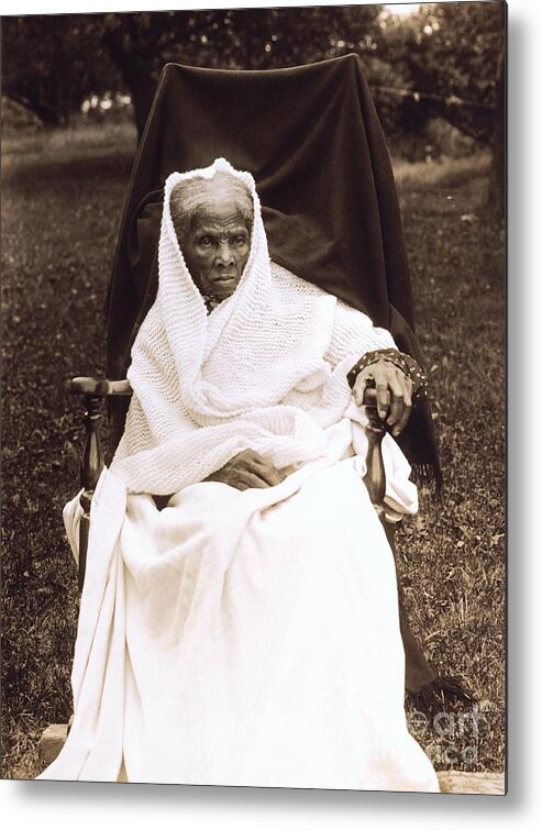 Douglass Metal Print featuring the photograph Harriet Tubman Portrait 1911 by Unknown